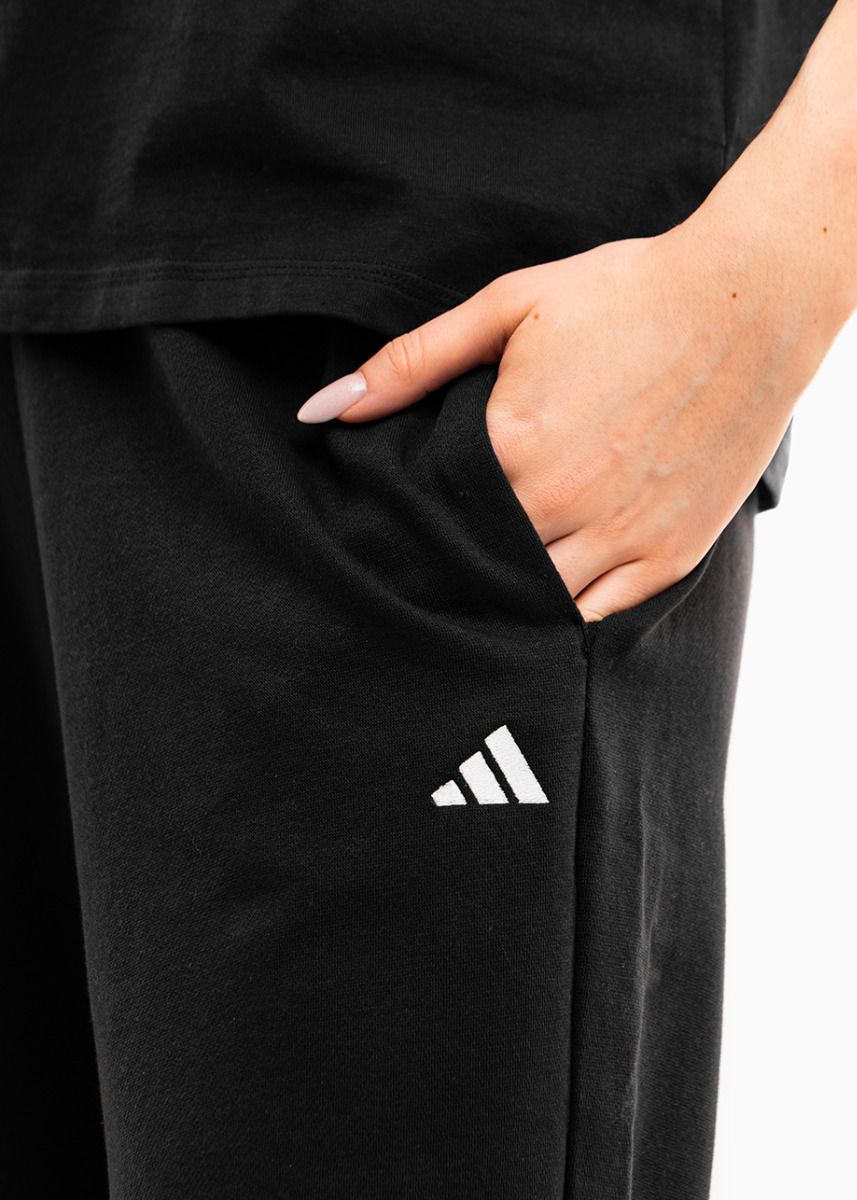 adidas Dámské tepláky Essentials Small Logo Feel Cozy Open-Hem JC5921