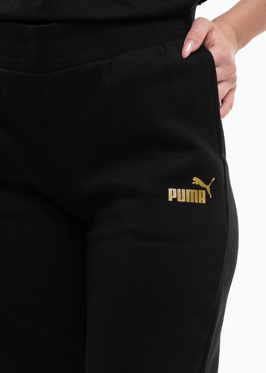 PUMA Dámské tepláky ESS+ Metallic Pants FL 849959 01