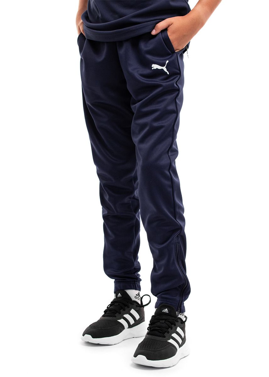 Puma pro děti kalhoty teamRISE Poly Training Pants Jr 657391 06