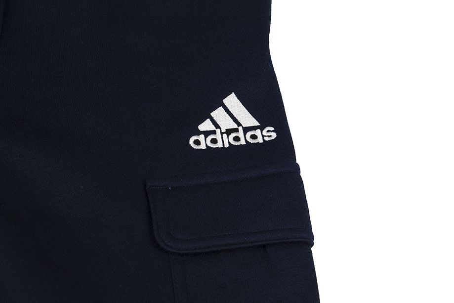 adidas Pánské kalhoty Essentials Fleece Regular Tapered Cargo HL2232