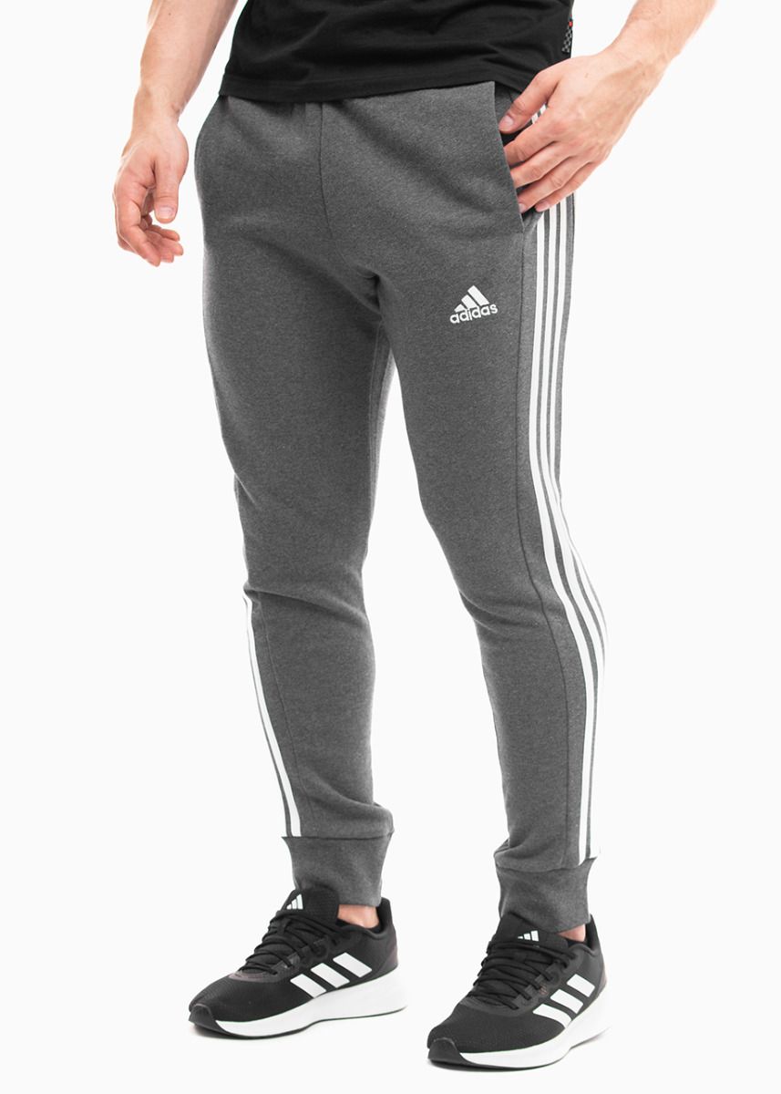 adidas Pánské tepláky Essentials French Terry Tapered Cuff 3-Stripes IC9408