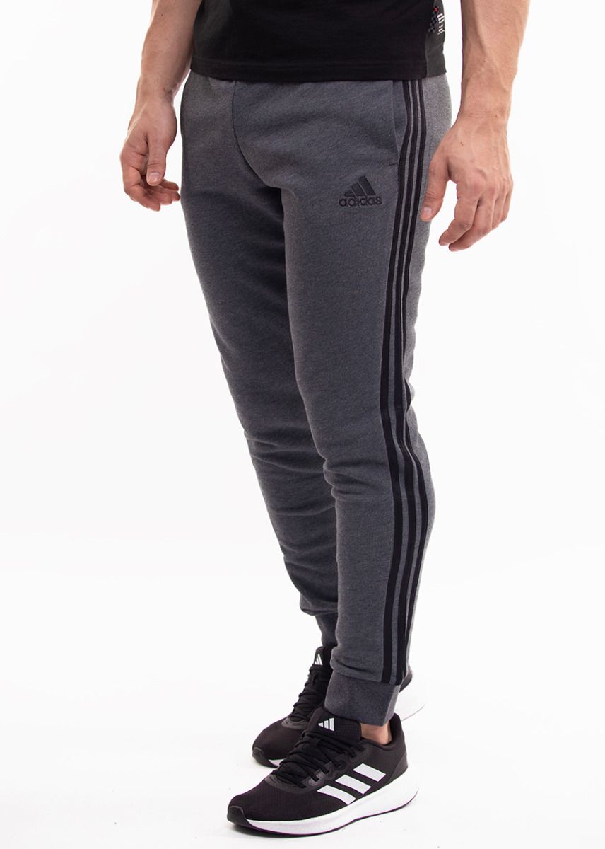 adidas Pánské Kalhoty Essentials French Terry Tapered Cuff 3-Stripes Pants H12256