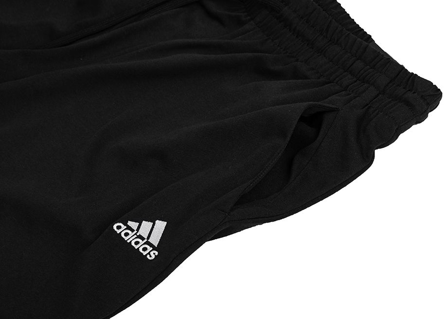 adidas Pánské kalhoty Essentials Single Jersey Tapered Elasticized Cuff Logo IC0055