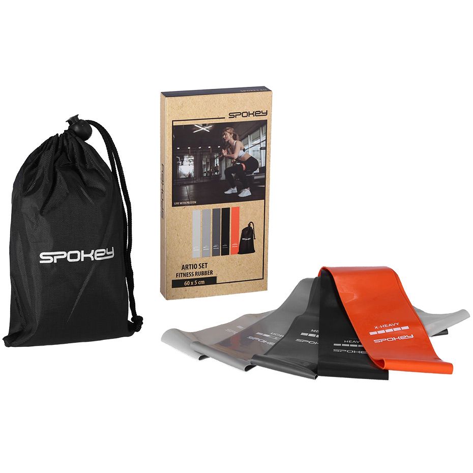 Spokey Sada cvičebních gum Fitness Artio set 929880 Spokey Sada cvičebních gum Fitness Artio set 929880