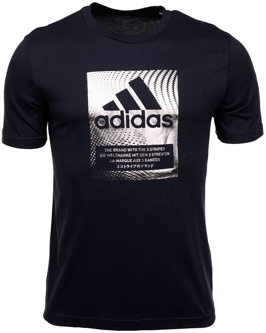 adidas pánské tričko Badge Of Sport Box Foil Graphic GS6319