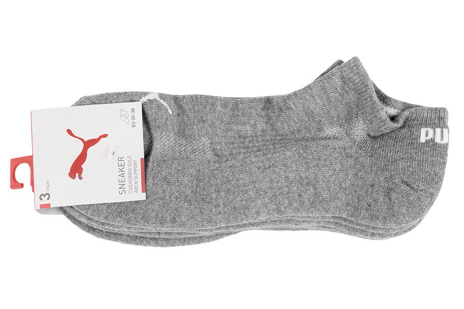 Puma Pánské Ponožky Na Kotník tři páry 907942 03