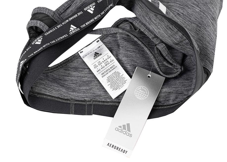 adidas Sportovní podprsenka Aeroreact Training Light-Support 3-Stripes Bra HC7870