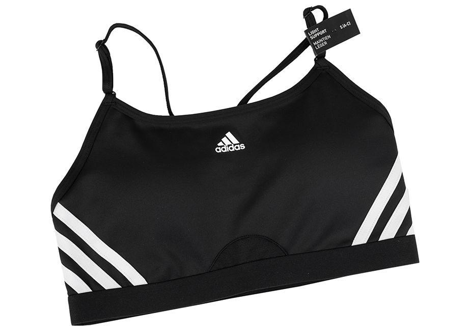 adidas Sportovní podprsenka Aeroreact Training Light-Support 3-Stripes Bra HC7862