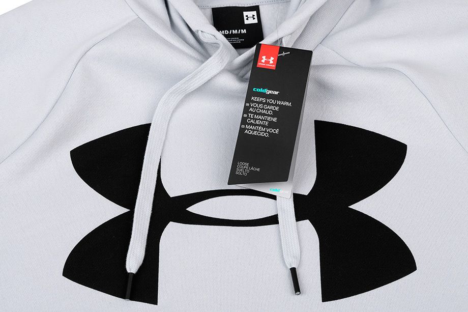 Under Armour Pánská mikina Rival Fleece Logo Hoodie 1345628 014