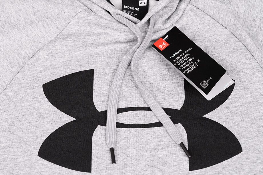 Under Armour Pánská mikina Rival Fleece Logo Hoodie 1345628 035 Under Armour Pánská mikina Rival Fleece Logo Hoodie 1345628 035