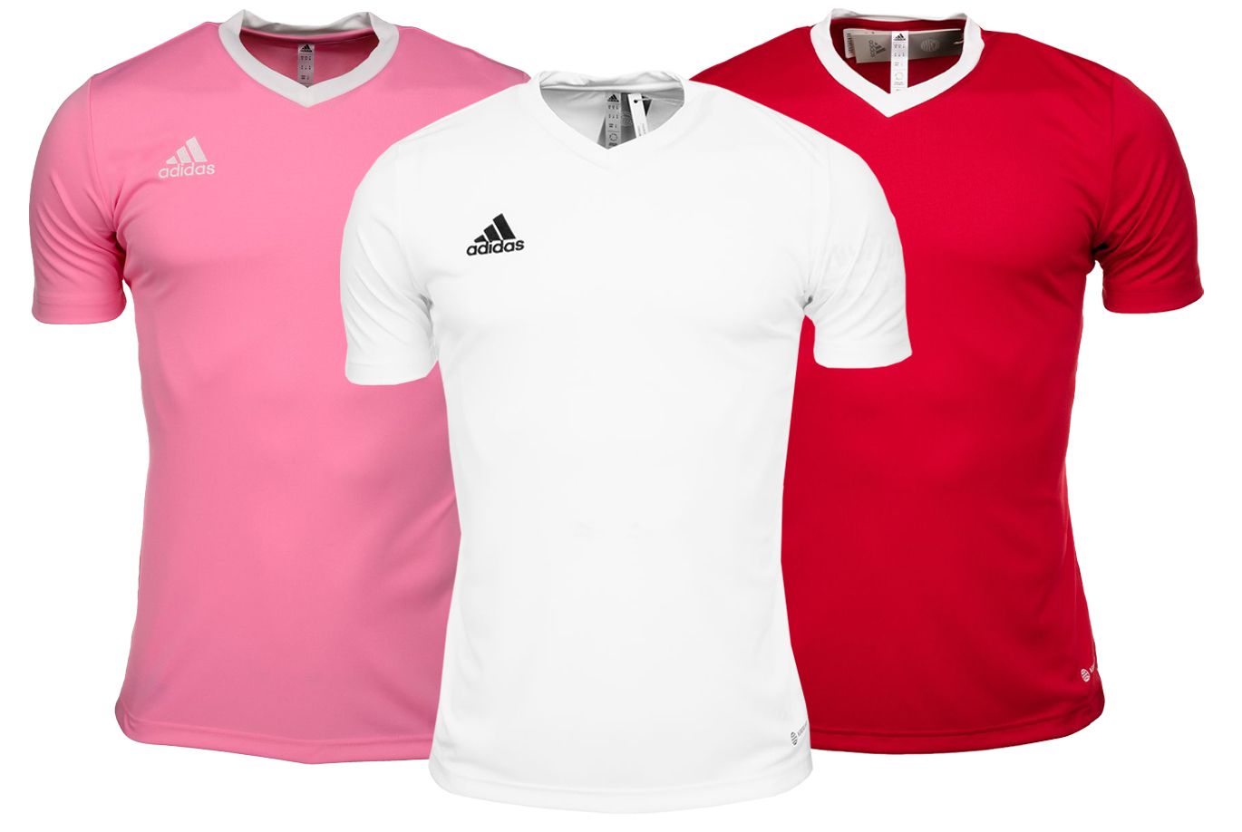 adidas Set dětských triček Entrada 22 Jersey HC5055/H57496/HC5054 adidas Set dětských triček Entrada 22 Jersey HC5055/H57496/HC5054