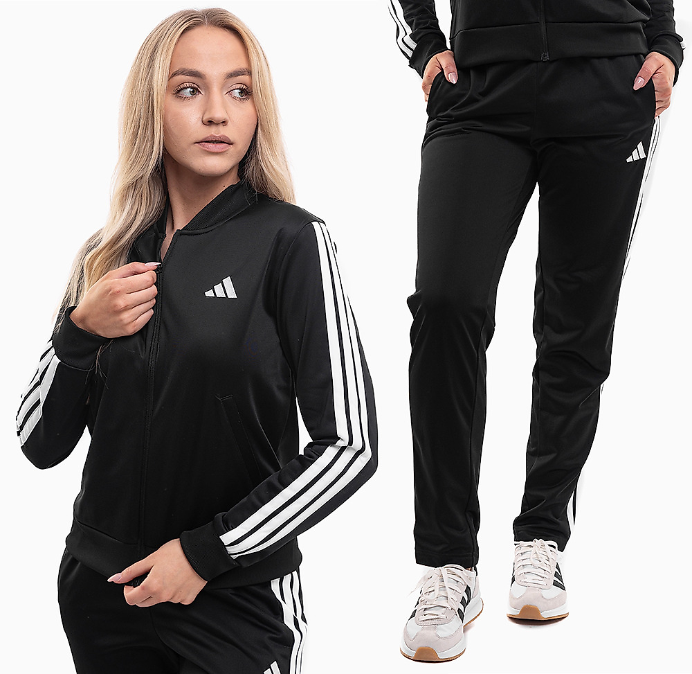 adidas Dámská tepláková souprava Essentials 3-Stripes TrackSuit JD5434
