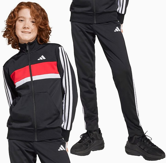 adidas Dětská tepláková souprava Seasonal Essentials Tiberio 3-Stripes JC7519