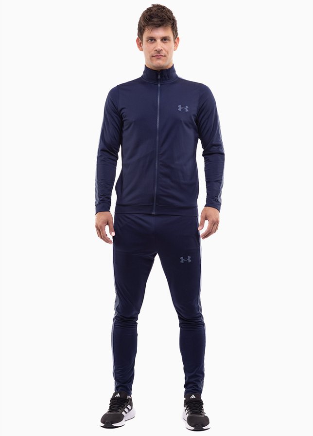 Under Armour Pánská tepláková souprava Rival Knit Track Suit 1357139 410 Under Armour Pánská tepláková souprava Rival Knit Track Suit 1357139 410