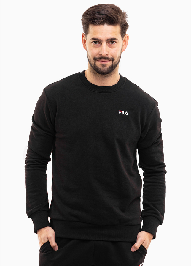 Fila Pánská mikina Leverano Regular Crew Sweat FAM0876 80010 Fila Pánská mikina Leverano Regular Crew Sweat FAM0876 80010