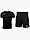 Obrázek Nike Komplet dziecięcy koszulka spodenki Dri Fit Park Training BV6905 010/BV6865 010 varianty produktu