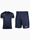 Obrázek Nike męski strój sportowy koszulka spodenki Dry Park VII JSY SS BV6708 410/BV6855 410 varianty produktu