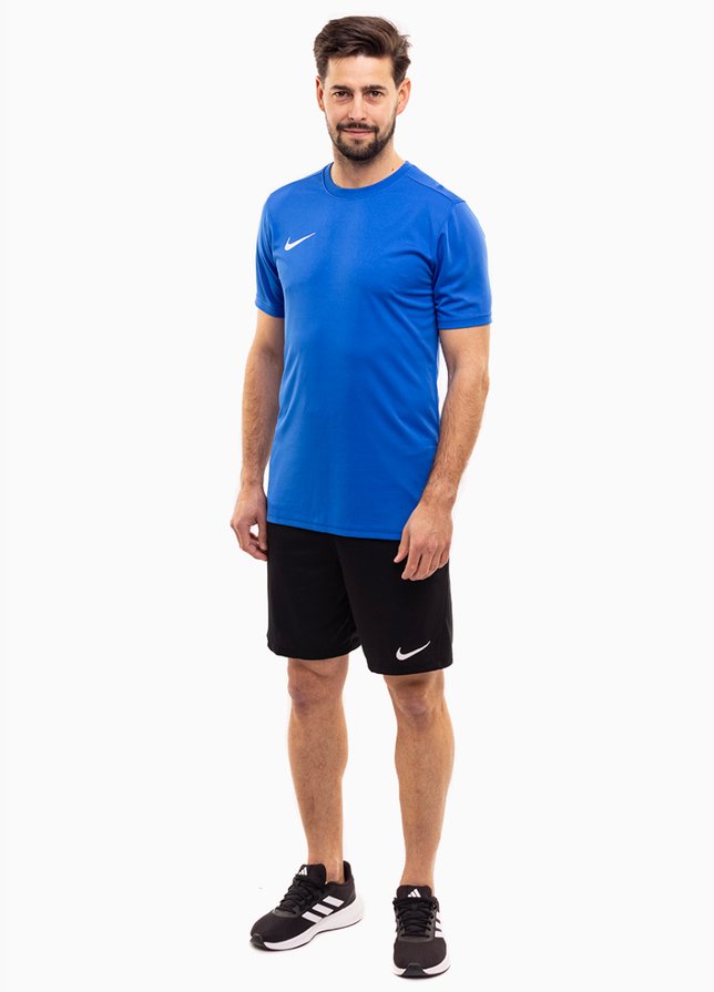 Nike Pánský sportovní set Tričko Šortky Dry Park VII JSY SS BV6708 463/BV6855 010 Nike Pánský sportovní set Tričko Šortky Dry Park VII JSY SS BV6708 463/BV6855 010