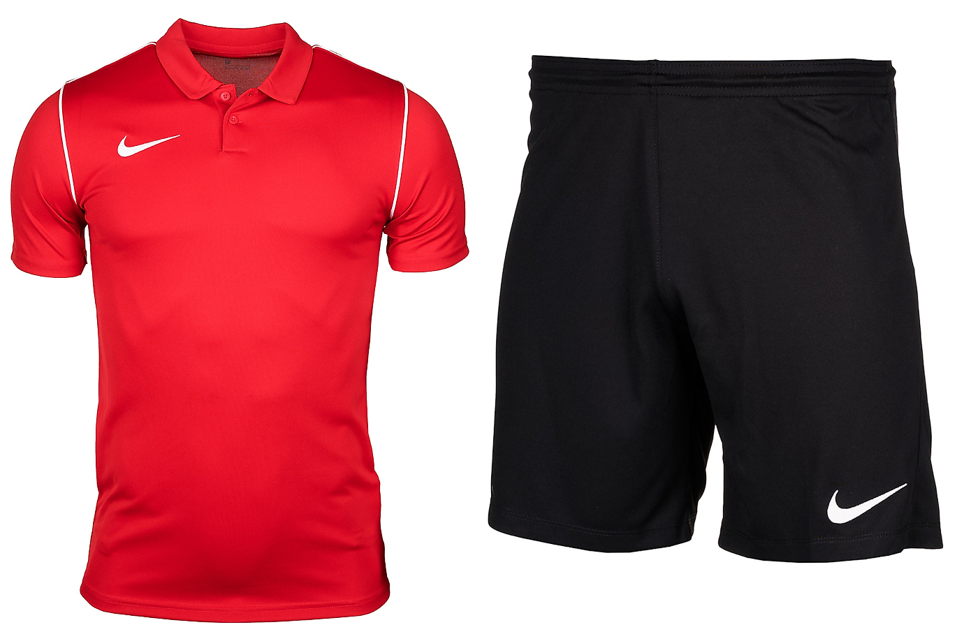Nike Pánský sportovní set Tričko Šortky M Dry Park 20 Polo BV6879 657/BV6855 010
