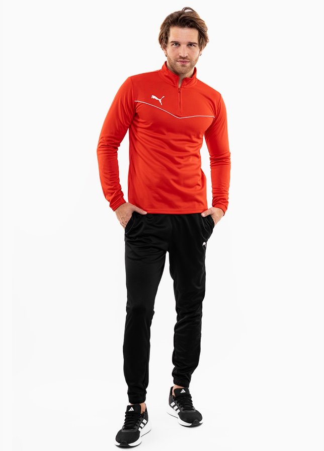 PUMA Pánská tepláková souprava teamRISE 1/4 Zip Top 657394 01/657390 03 PUMA Pánská tepláková souprava teamRISE 1/4 Zip Top 657394 01/657390 03