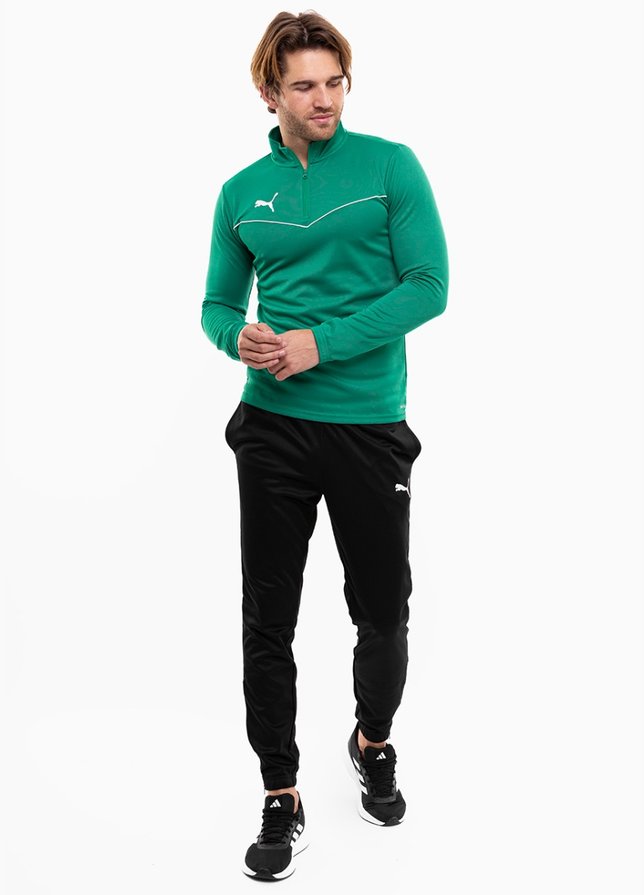PUMA Pánská tepláková souprava teamRISE 1/4 Zip Top 657394 05/657390 03 PUMA Pánská tepláková souprava teamRISE 1/4 Zip Top 657394 05/657390 03