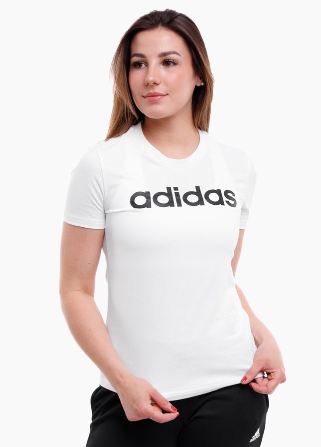 adidas Dámské tričko Essentials Linear Slim Tee GL0768 adidas Dámské tričko Essentials Linear Slim Tee GL0768