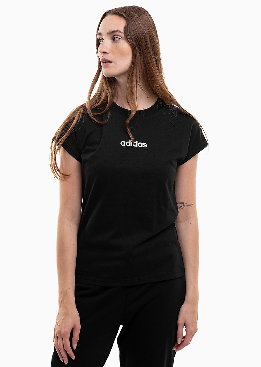 adidas Dámské tričko Essentials Linear Cotton JC8238