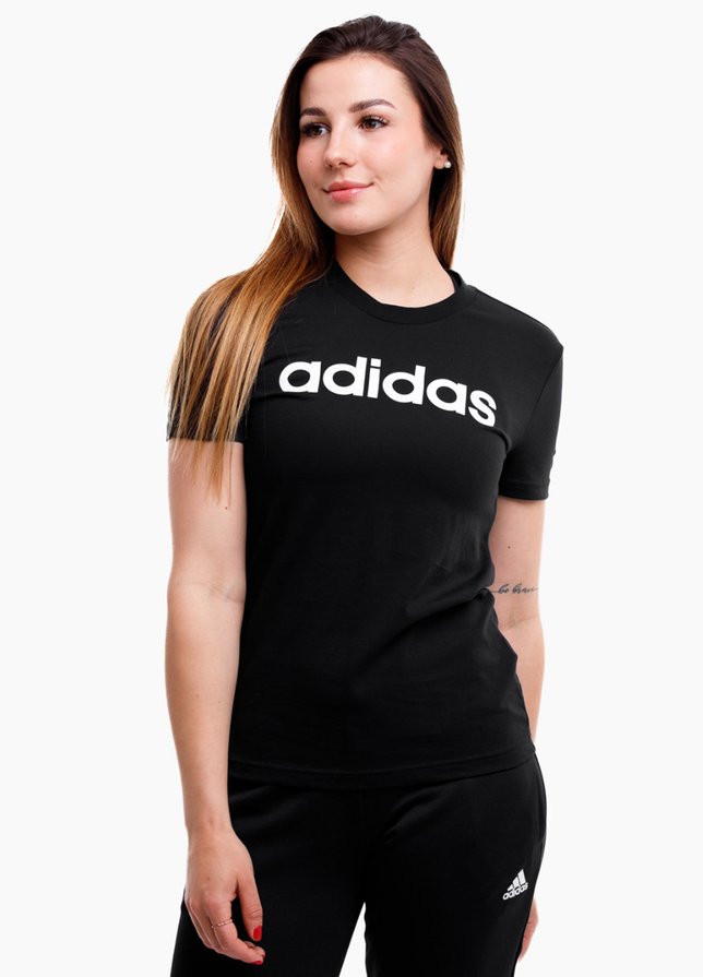 adidas tričko dámské Essentials Linear Slim Tee GL0769 adidas tričko dámské Essentials Linear Slim Tee GL0769