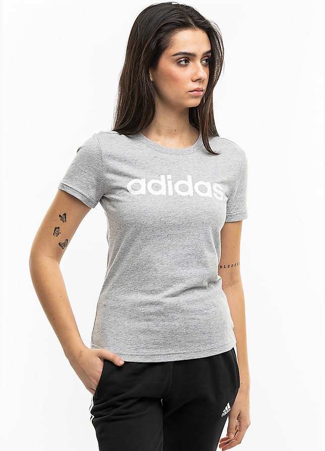 adidas Dámské tričko Loungwear Essentials Slim Logo HL2053 adidas Dámské tričko Loungwear Essentials Slim Logo HL2053