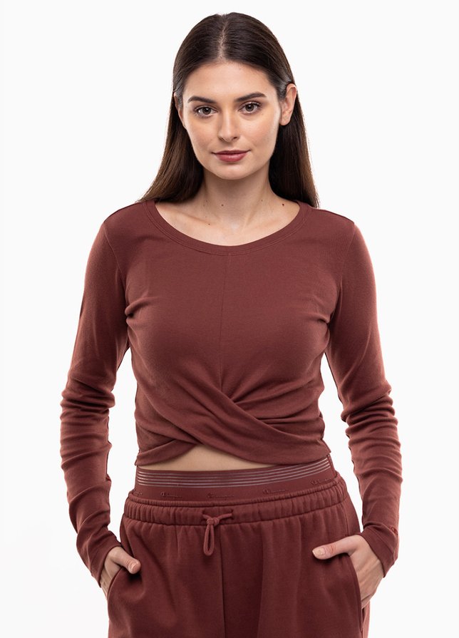 Champion Dámské tričko Crewneck Croptop 117435 MS524 Champion Dámské tričko Crewneck Croptop 117435 MS524