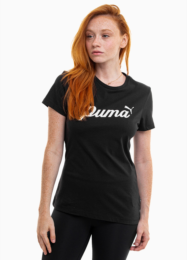 PUMA Dámské tričko ESS+Script 679315 01 PUMA Dámské tričko ESS+Script 679315 01