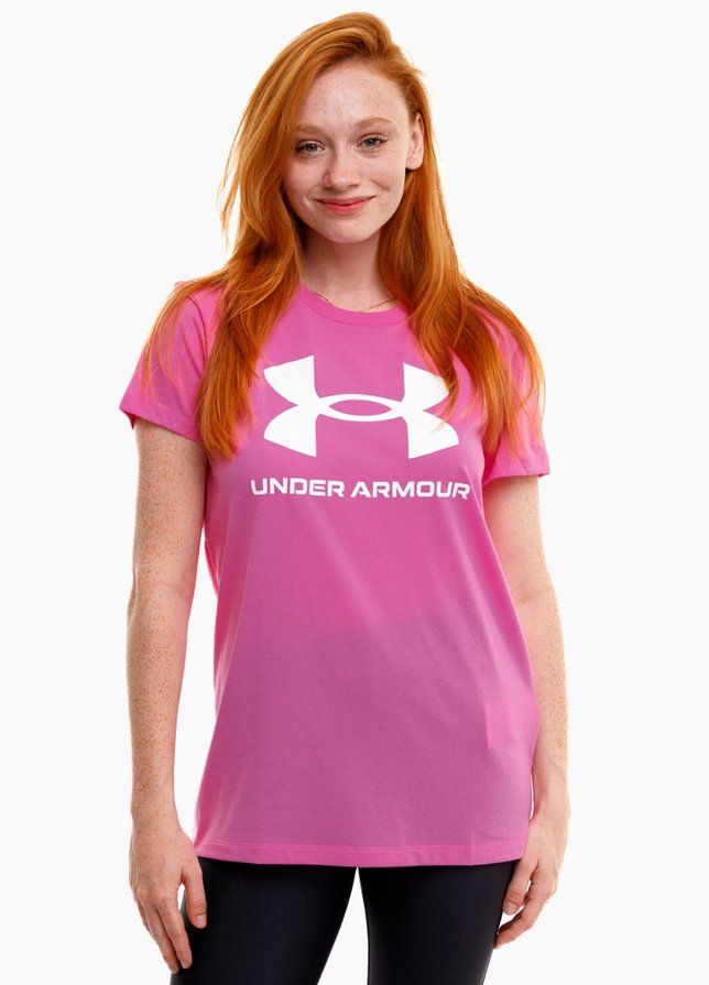 Under Armour Dámské tričko Live Sportstyle Graphic Ssc 1356305 659 Under Armour Dámské tričko Live Sportstyle Graphic Ssc 1356305 659