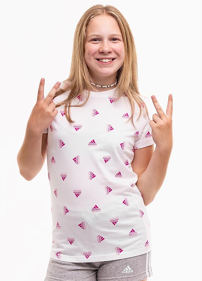 adidas Dětské tričko Brand Love Print Cotton Tee IB8918 adidas Dětské tričko Brand Love Print Cotton Tee IB8918