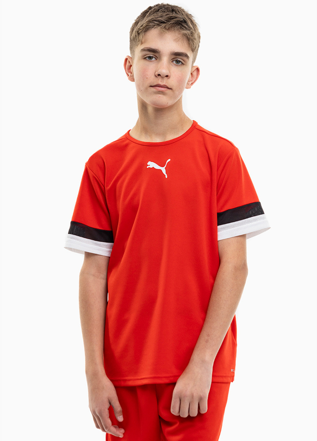 PUMA Pro Děti Tričko teamRISE Jersey Jr 704938 01 PUMA Pro Děti Tričko teamRISE Jersey Jr 704938 01
