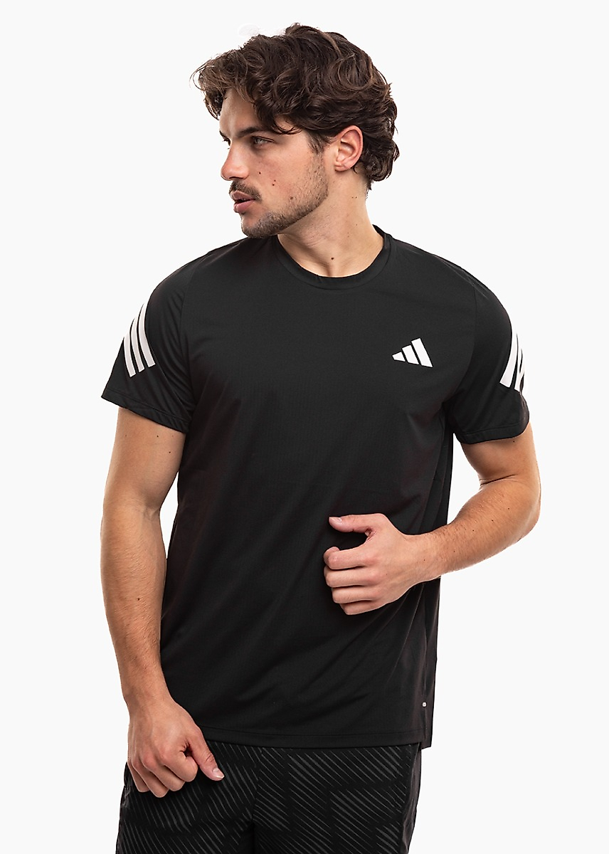 Pánské tričko adidas ADI365 Running Climacool Iconic černé JZ7694