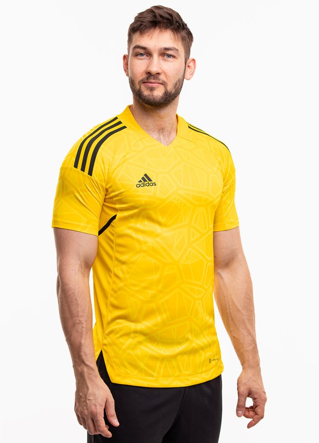 adidas Pánské tričko Condivo 22 Goalkeeper Jersey Short Sleeve HF0138 adidas Pánské tričko Condivo 22 Goalkeeper Jersey Short Sleeve HF0138