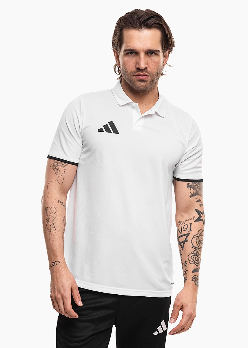Pánské Tričko adidas Entrada 26 Polo bílé JZ6661