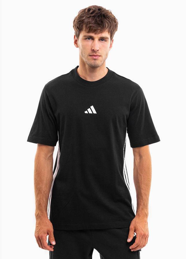 adidas Pánské tričko Essentials 3-Stripes Single Jersey JD1906 adidas Pánské tričko Essentials 3-Stripes Single Jersey JD1906
