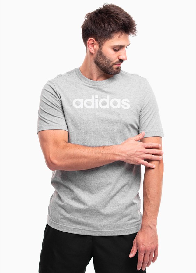 adidas Pánské tričko Essentials Single Jersey Linear Embroidered Logo Tee IC9277 adidas Pánské tričko Essentials Single Jersey Linear Embroidered Logo Tee IC9277