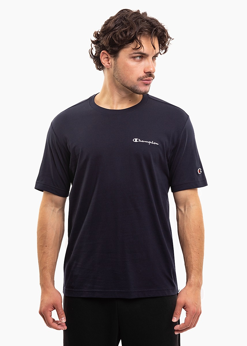 Pánské tričko Champion SS Tee tmavě modré 221798 BS501