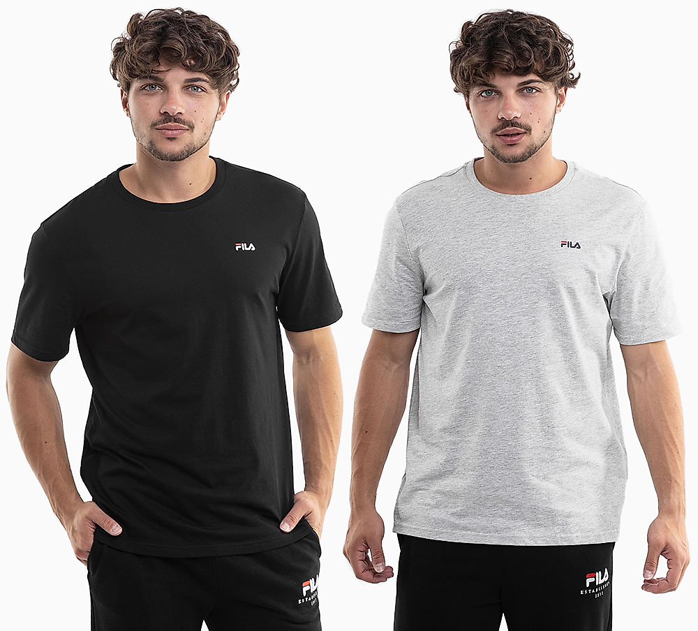 Fila Set pánských triček Brod 2pcs FAM0083 83227
