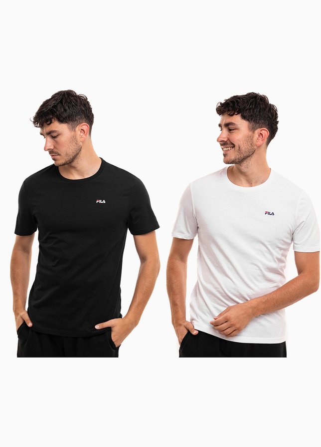 Fila Set pánských triček Brod 2pcs FAM0083 13005 Fila Set pánských triček Brod 2pcs FAM0083 13005