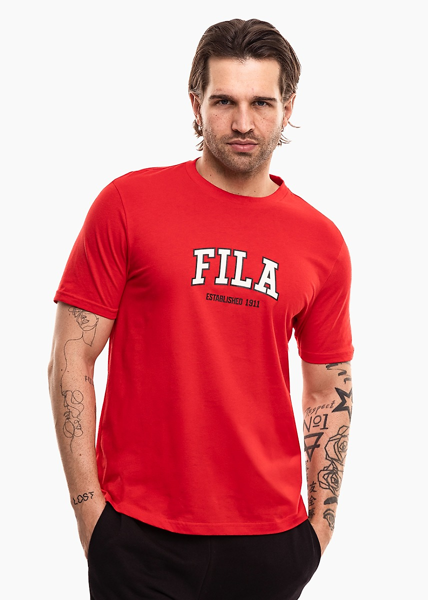 Pánské Tričko Fila Rifredi červená FAM1219 30002