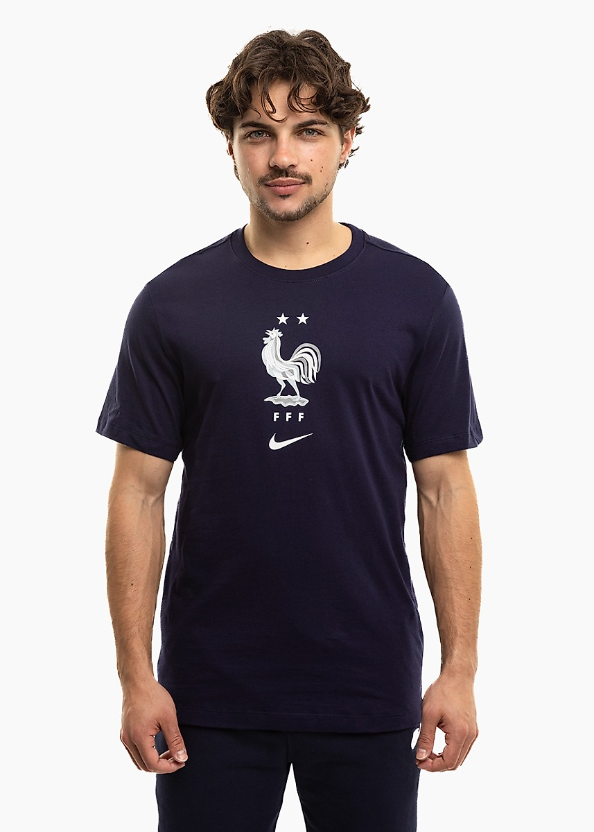 Pánské tričko Nike FFF Soccer tmavě modré IH2181 498