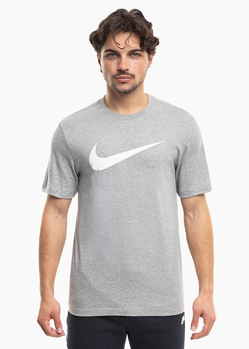 Pánské tričko Nike Sportswear Swoosh Tee Icon šedé DC5094 063
