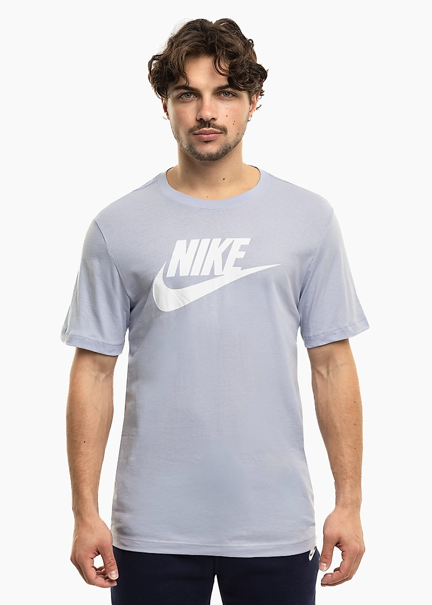 Pánské tričko Nike Tee Icon Futura světle šedé AR5004 057