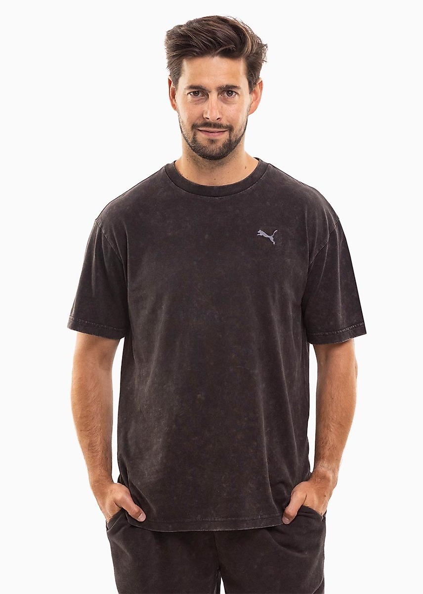 PUMA Pánské tričko Ess Elevated Relaxed Wash Tee 688048 01