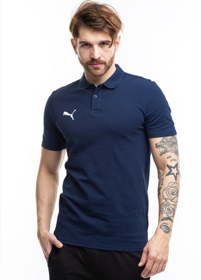 PUMA Pánské polo tričko Team Goal Casuals Polo 658605 06 PUMA Pánské polo tričko Team Goal Casuals Polo 658605 06