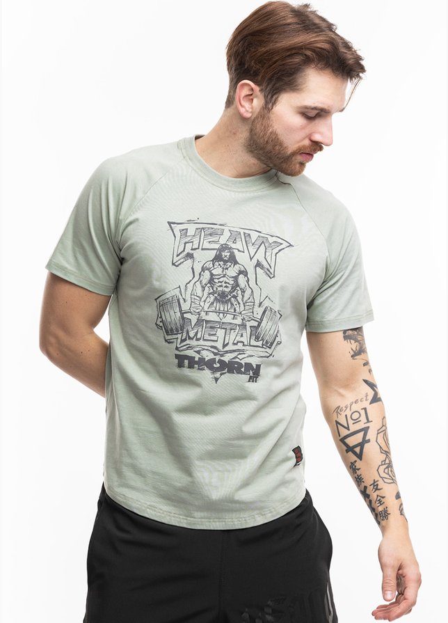 Thorn Fit Pánske tričko Heavy Metal K15584 Thorn Fit Pánske tričko Heavy Metal K15584