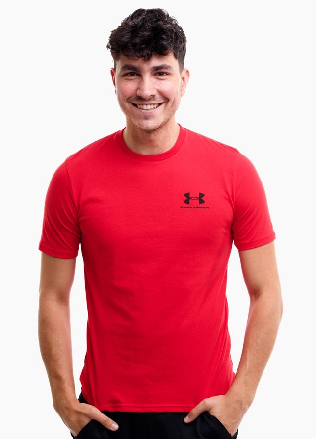 Under Armour pánské tričko Sportstyle Left Chest SS 1326799 600 Under Armour pánské tričko Sportstyle Left Chest SS 1326799 600